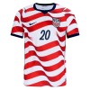 Camisola do Estados Unidos Balogun 20 Equipamento Principal Mundial 2026