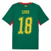 Camisola do Senegal Sarr 18 Equipamento Alternativo Mundial 2026