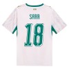 Camisola do Senegal Sarr 18 Equipamento Principal Mundial 2026 Camisola do Senegal Sarr 18 Equipamento Principal Mundial 2026