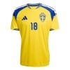 Camisola do Suécia Ayari 18 Equipamento Principal Mundial 2026
