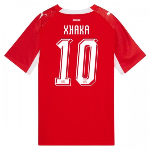 Camisola do Suíça Granit Xhaka 10 Equipamento Principal Mundial 2026 Camisola do Suíça Granit Xhaka 10 Equipamento Principal Mundial 2026