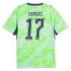 Camisola do Suíça Vargas 17 Equipamento Alternativo Mundial 2026