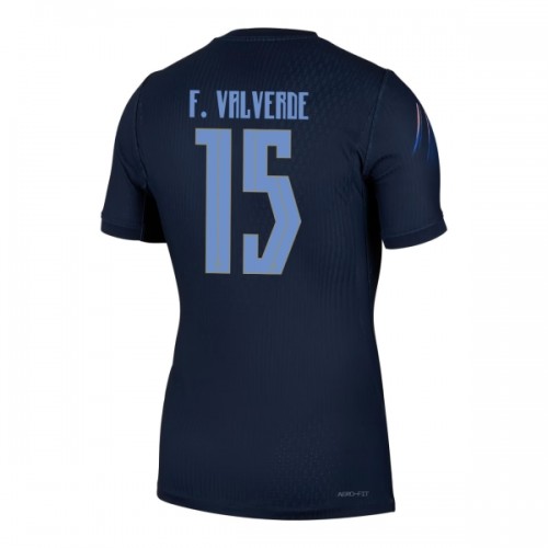 Camisola do Uruguai Federico Valverde 15 Equipamento Alternativo Mundial 2026 Camisola do Uruguai Federico Valverde 15 Equipamento Alternativo Mundial 2026