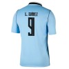 Camisola do Uruguai Luis Suarez 9 Equipamento Principal Mundial 2026 Camisola do Uruguai Luis Suarez 9 Equipamento Principal Mundial 2026