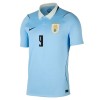 Camisola do Uruguai Luis Suarez 9 Equipamento Principal Mundial 2026