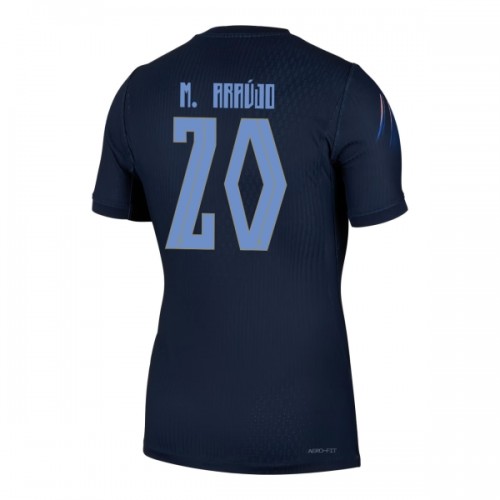 Camisola do Uruguai Maximiliano Araujo 20 Equipamento Alternativo Mundial 2026 Camisola do Uruguai Maximiliano Araujo 20 Equipamento Alternativo Mundial 2026