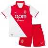 Conjunto AS Monaco Equipamento Principal 2026-27 - Criança Conjunto AS Monaco Equipamento Principal 2026-27 - Criança