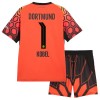 Conjunto Borussia Dortmund Kobel 1 Orange Version Guarda Redes Equipamento Principal 2026-27 - Criança