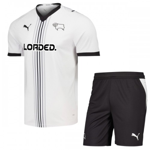 Conjunto Derby County Equipamento Principal 2026-27 - Criança Conjunto Derby County Equipamento Principal 2026-27 - Criança
