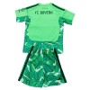 Conjunto FC Bayern de Munique Guarda Redes 2026-27 Verde - Criança