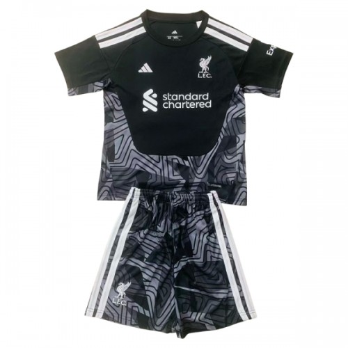 Conjunto Liverpool Guarda Redes 2026-27 Preta - Criança Conjunto Liverpool Guarda Redes 2026-27 Preta - Criança