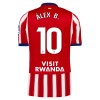 Camisola do Atlético Madrid Alex B. 10 Equipamento Principal 2026-27 Camisola do Atlético Madrid Alex B. 10 Equipamento Principal 2026-27
