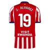 Camisola do Atlético Madrid J. Alvarez 19 Equipamento Principal 2026-27 Camisola do Atlético Madrid J. Alvarez 19 Equipamento Principal 2026-27