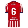 Camisola do Atlético Madrid Koke 6 Equipamento Principal 2026-27 Camisola do Atlético Madrid Koke 6 Equipamento Principal 2026-27