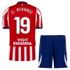 Conjunto Atlético Madrid J. Alvarez 19 Equipamento Principal 2026-27 - Criança Conjunto Atlético Madrid J. Alvarez 19 Equipamento Principal 2026-27 - Criança