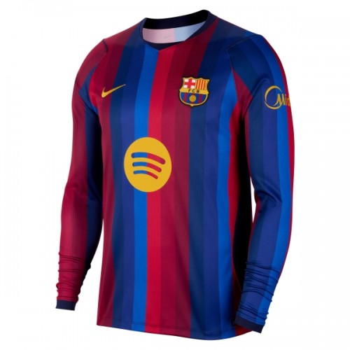 Camisola do FC Barcelona Equipamento Principal 2026-27 Manga Comprida Camisola do FC Barcelona Equipamento Principal 2026-27 Manga Comprida