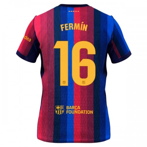 Camisola do FC Barcelona Fermin 16 Equipamento Principal 2026-27 Camisola do FC Barcelona Fermin 16 Equipamento Principal 2026-27