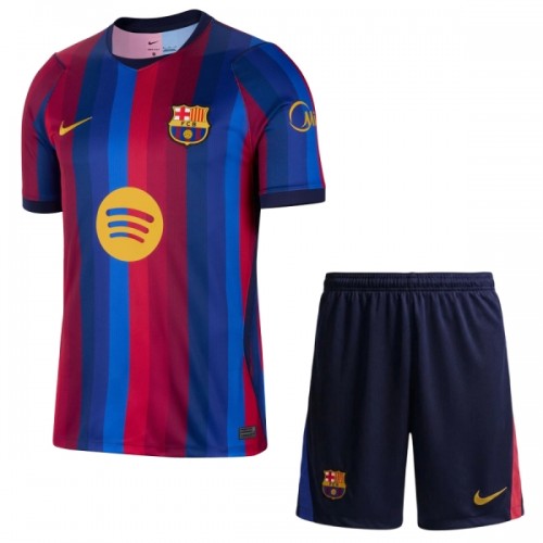 Conjunto FC Barcelona Equipamento Principal 2026-27 - Criança Conjunto FC Barcelona Equipamento Principal 2026-27 - Criança