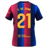 Conjunto FC Barcelona F. De Jong 21 Equipamento Principal 2026-27 - Criança