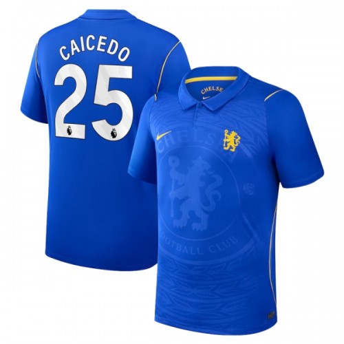 Camisola do Chelsea Caicedo 25 Equipamento Principal 2026-27 Camisola do Chelsea Caicedo 25 Equipamento Principal 2026-27