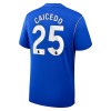 Conjunto Chelsea Caicedo 25 Equipamento Principal 2026-27 - Criança