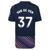 Camisola do Tottenham Hotspur Van De Ven 37 Equipamento Alternativo 2026-27
