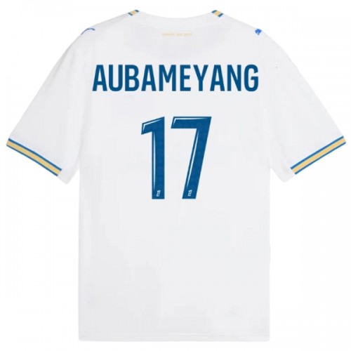 Camisola do Olympique de Marseille Aubameyang 17 Equipamento Principal 2026-27 Camisola do Olympique de Marseille Aubameyang 17 Equipamento Principal 2026-27