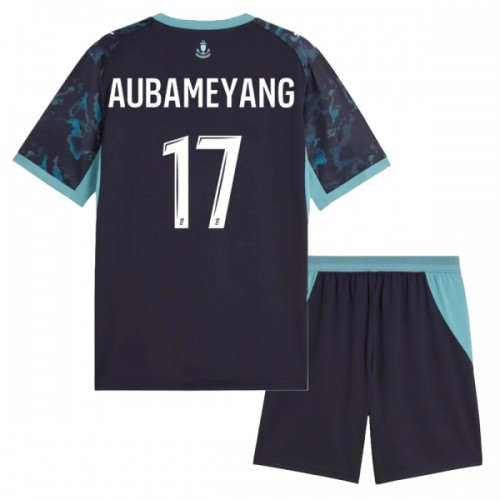 Conjunto Olympique de Marseille Aubameyang 17 Equipamento Alternativo 2026-27 - Criança Conjunto Olympique de Marseille Aubameyang 17 Equipamento Alternativo 2026-27 - Criança