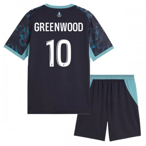 Conjunto Olympique de Marseille Greenwood 10 Equipamento Alternativo 2026-27 - Criança Conjunto Olympique de Marseille Greenwood 10 Equipamento Alternativo 2026-27 - Criança