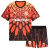 Conjunto Olympique de Marseille Orange Version Equipamento Principal 2026-27 - Criança Conjunto Olympique de Marseille Orange Version Equipamento Principal 2026-27 - Criança
