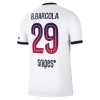 Camisola do Paris Saint-Germain Bradley Barcola 29 Equipamento Alternativo 2026-27