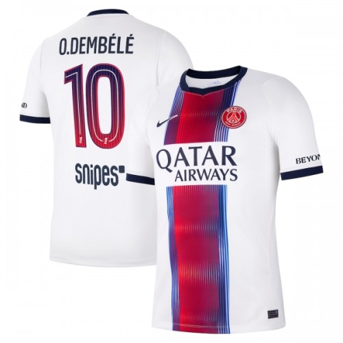 Camisola do Paris Saint-Germain O. Dembele 10 Equipamento Alternativo 2026-27 Camisola do Paris Saint-Germain O. Dembele 10 Equipamento Alternativo 2026-27