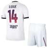 Conjunto Paris Saint-Germain Desire Doue 14 Equipamento Alternativo 2026-27 - Criança Conjunto Paris Saint-Germain Desire Doue 14 Equipamento Alternativo 2026-27 - Criança