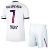 Conjunto Paris Saint-Germain Kvaratskhelia 7 Equipamento Alternativo 2026-27 - Criança Conjunto Paris Saint-Germain Kvaratskhelia 7 Equipamento Alternativo 2026-27 - Criança