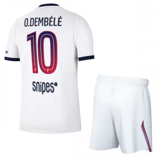 Conjunto Paris Saint-Germain O. Dembele 10 Equipamento Alternativo 2026-27 - Criança Conjunto Paris Saint-Germain O. Dembele 10 Equipamento Alternativo 2026-27 - Criança