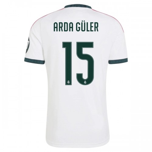 Camisola do Real Madrid Arda Guler 15 Equipamento Principal 2026-27 Camisola do Real Madrid Arda Guler 15 Equipamento Principal 2026-27