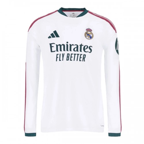 Camisola do Real Madrid Equipamento Principal 2026-27 Manga Comprida Camisola do Real Madrid Equipamento Principal 2026-27 Manga Comprida