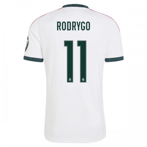 Camisola do Real Madrid Rodrygo 11 Equipamento Principal 2026-27 Camisola do Real Madrid Rodrygo 11 Equipamento Principal 2026-27