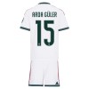 Conjunto Real Madrid Arda Guler 15 Equipamento Principal 2026-27 - Criança Conjunto Real Madrid Arda Guler 15 Equipamento Principal 2026-27 - Criança