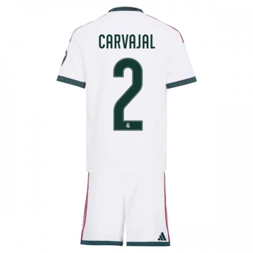 Conjunto Real Madrid Carvajal 2 Equipamento Principal 2026-27 - Criança Conjunto Real Madrid Carvajal 2 Equipamento Principal 2026-27 - Criança