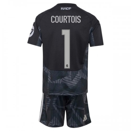 Conjunto Real Madrid Courtois 1 Guarda Redes Equipamento Principal 2026-27 - Criança Conjunto Real Madrid Courtois 1 Guarda Redes Equipamento Principal 2026-27 - Criança