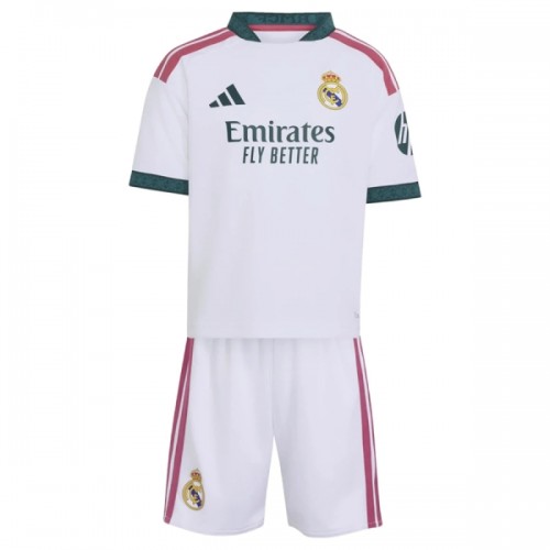 Conjunto Real Madrid Equipamento Principal 2026-27 - Criança Conjunto Real Madrid Equipamento Principal 2026-27 - Criança