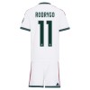 Conjunto Real Madrid Rodrygo 11 Equipamento Principal 2026-27 - Criança Conjunto Real Madrid Rodrygo 11 Equipamento Principal 2026-27 - Criança