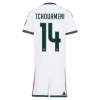 Conjunto Real Madrid Tchouameni 14 Equipamento Principal 2026-27 - Criança Conjunto Real Madrid Tchouameni 14 Equipamento Principal 2026-27 - Criança