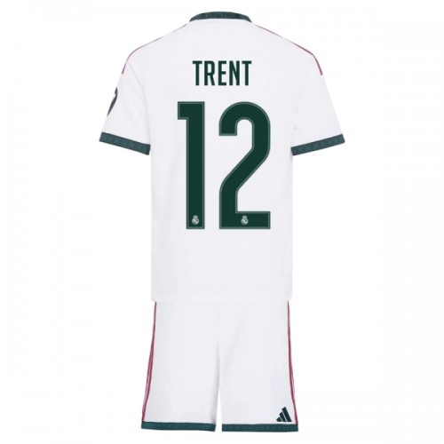 Conjunto Real Madrid Trent Alexander-Arnold 12 Equipamento Principal 2026-27 - Criança Conjunto Real Madrid Trent Alexander-Arnold 12 Equipamento Principal 2026-27 - Criança
