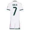 Conjunto Real Madrid Vini JR 7 Equipamento Principal 2026-27 - Criança Conjunto Real Madrid Vini JR 7 Equipamento Principal 2026-27 - Criança