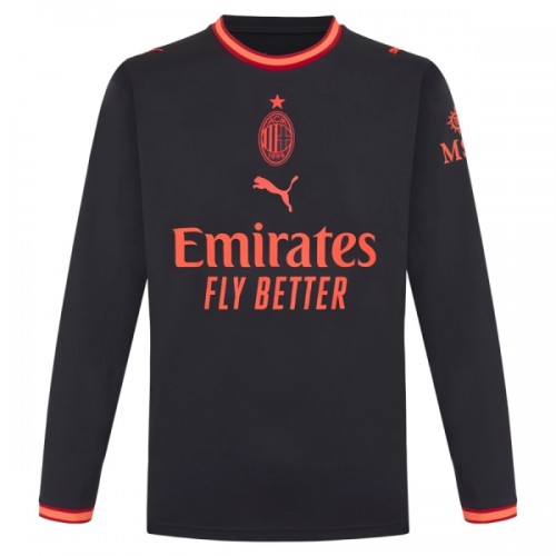 Camisola do AC Milan Equipamento Terceiro 2026-27 Manga Comprida Camisola do AC Milan Equipamento Terceiro 2026-27 Manga Comprida