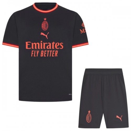 Conjunto AC Milan Equipamento Terceiro 2026-27 - Criança Conjunto AC Milan Equipamento Terceiro 2026-27 - Criança