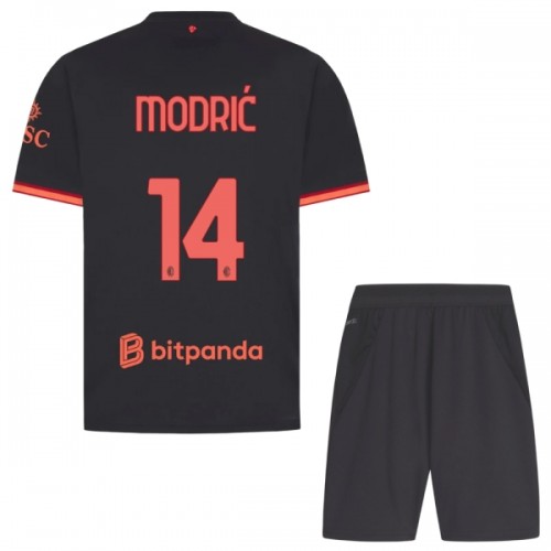 Conjunto AC Milan Modrić 14 Equipamento Terceiro 2026-27 - Criança Conjunto AC Milan Modrić 14 Equipamento Terceiro 2026-27 - Criança
