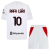 Conjunto AC Milan Rafael Leao 10 Equipamento Alternativo 2026-27 - Criança